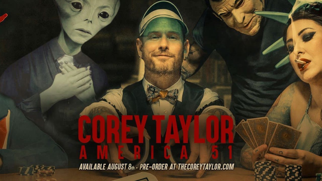 Corey Taylor's 'America 51' - Trump, Hillary + the Angriest Book Yet by Slipknot's Vocalist
