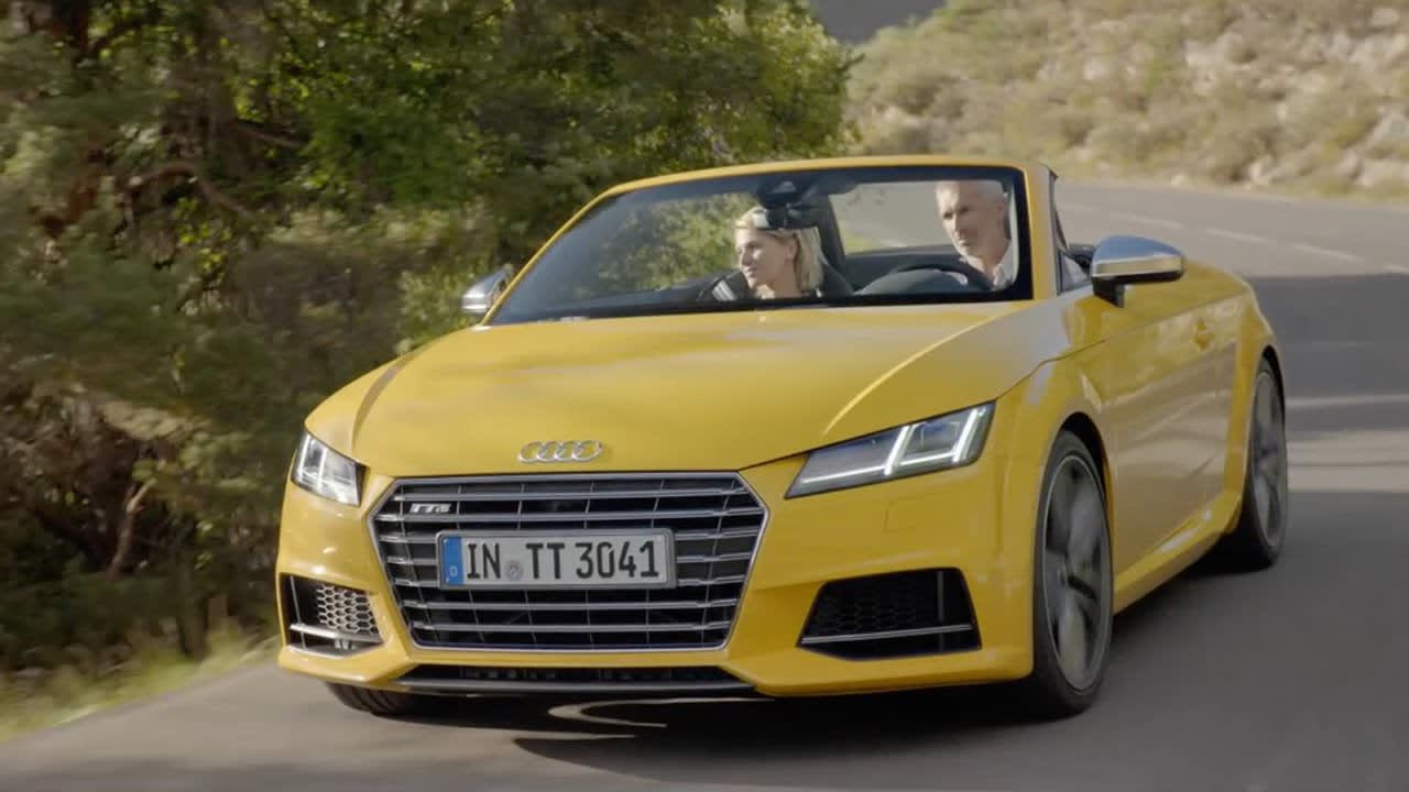 NEW 2015 Audi TT-S Roadster reveal promo