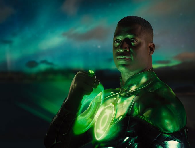 [Film/TV] First look at Wayne T. Carr as Green Lantern from his "cut" role in Zack Snyder's Justice League