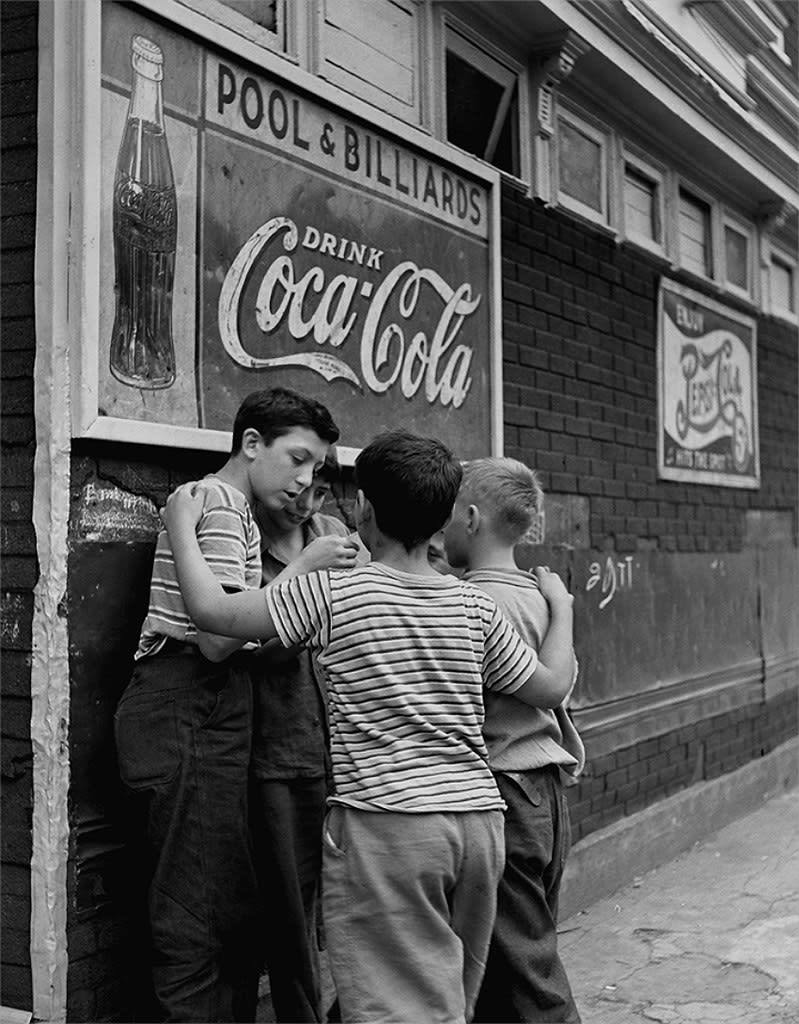 Brooklyn boys, by Fred Stein, 1946.