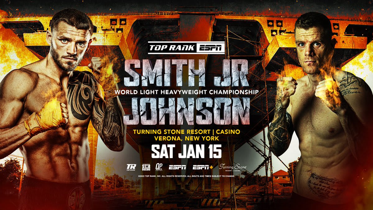Joe Smith Jr vs Callum Johnson officially announced for January 15th in New York