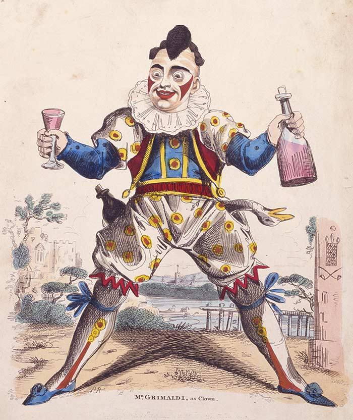 Joseph Grimaldi, one of the greatest English clowns, died onthisday in 1837. Read about his life and memoirs (ghostwritten by Charles Dickens) in our essay by Andrew McConnell Stott: