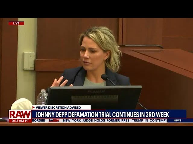 A clinical psychologist hired by Johnny Depp's legal team testified her evaluation of Amber Heard [29:10]