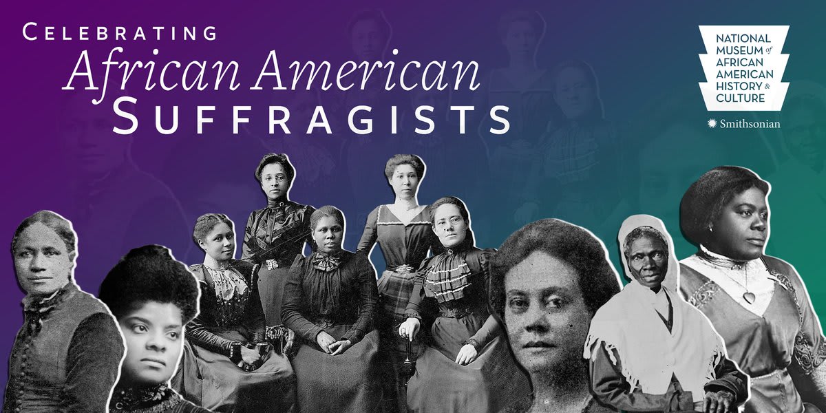 “A white woman has only one handicap to overcome—that of sex. I have two—both sex and race.” -Mary Church Terrell Join us today as we highlight the stories of African American women in the fight for suffrage.