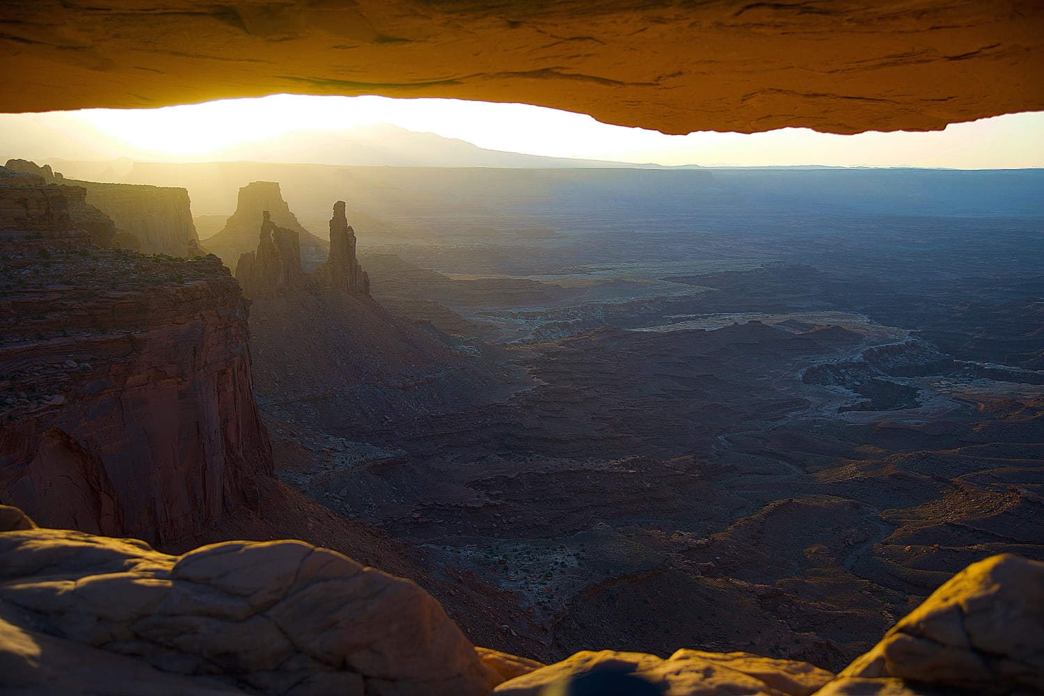 View of the washer woman. Canyonlands National Park, UT