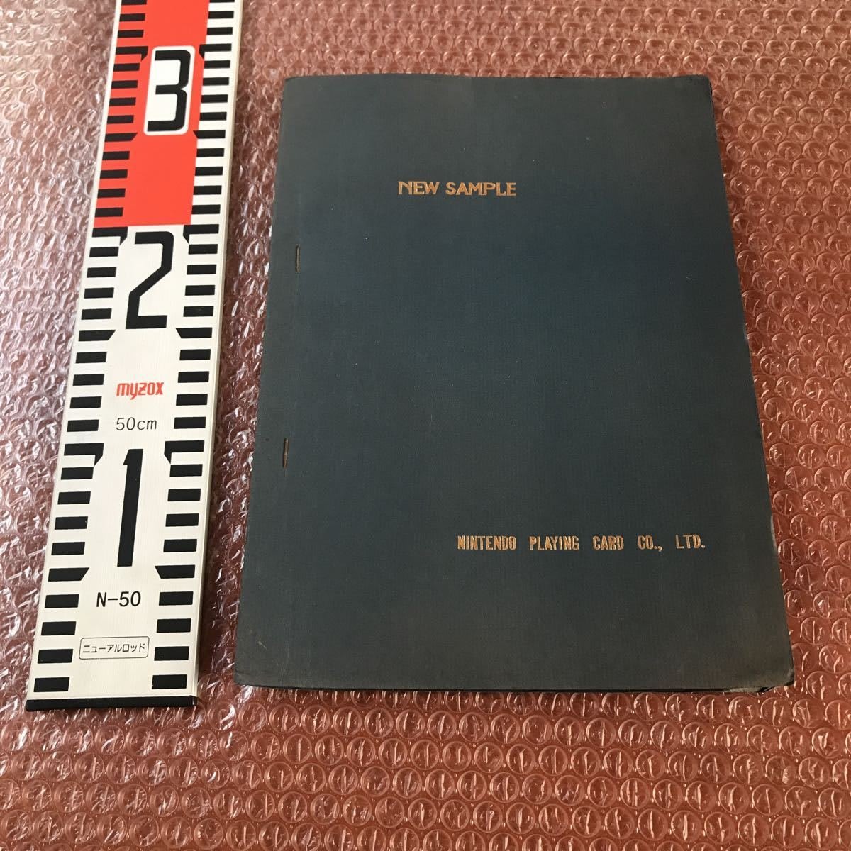 Nintendo Playing Cards sample book (1960s) 任天堂　トランプ　サンプル　カタログ Just passed by on YJA