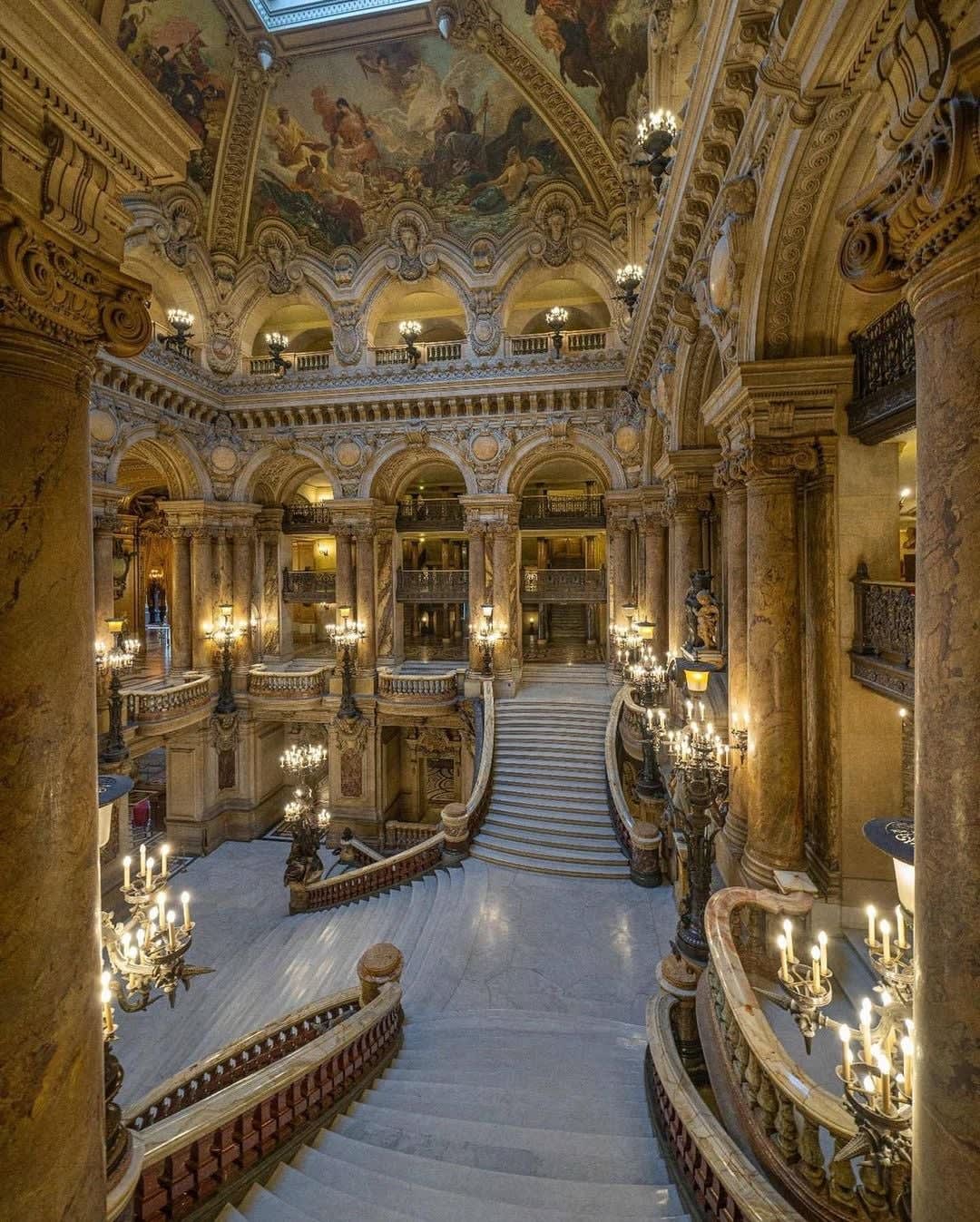 The Palais Garnier, also known as Opéra Garnier. by: jbperraudin [IG]