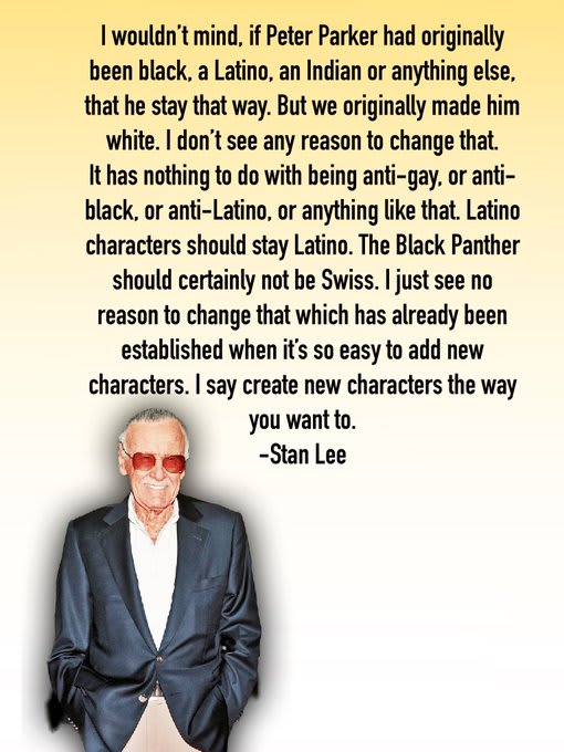 Stan Lee on Spider-Man