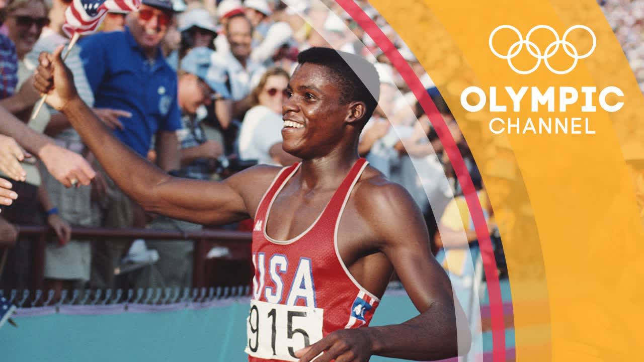 The story of when Carl Lewis met Jesse Owens | On The Line