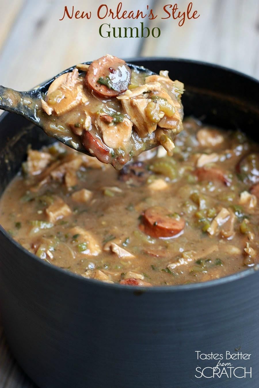 Authentic New Orleans Gumbo | Recipe | Gumbo recipe, Recipes, Cajun dishes