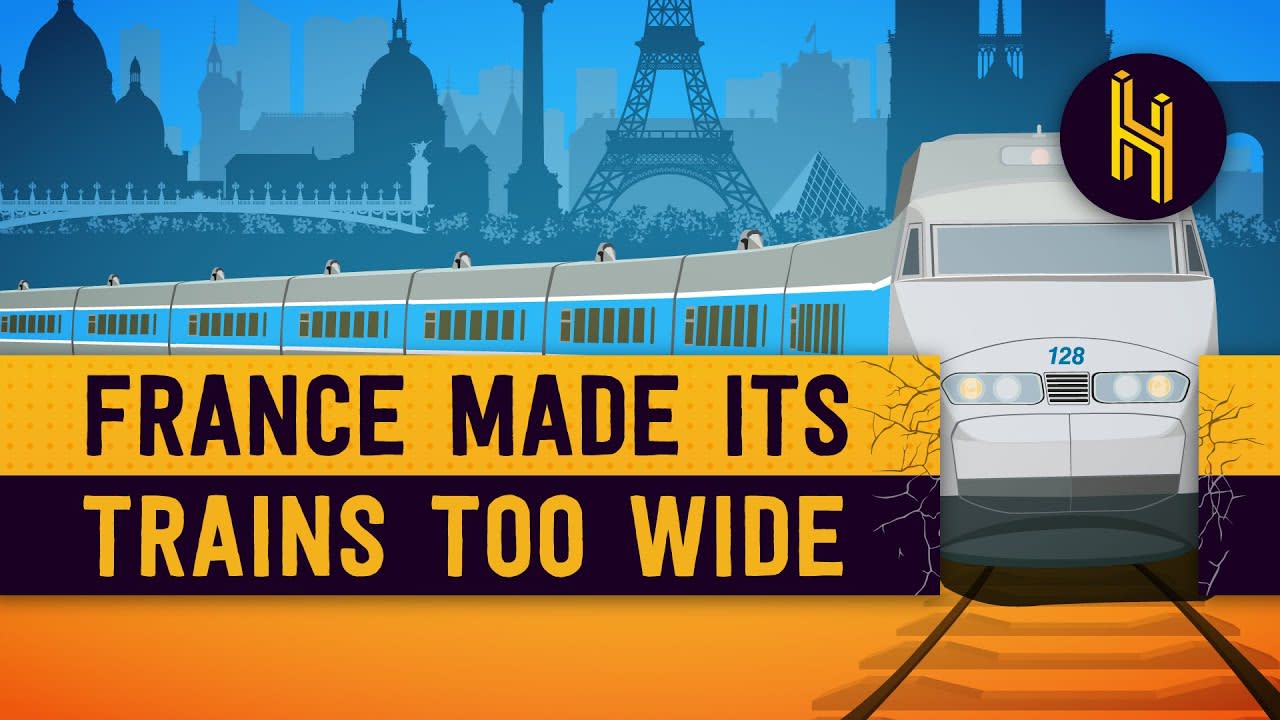 How France Bought 2,000 Trains That Were Too Wide