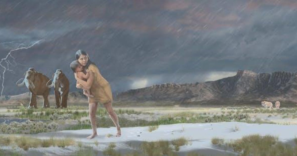Footprints from 10,000 years ago reveal treacherous trek of traveler, toddler