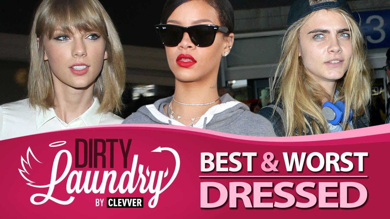 Best & Worst Airport Fashion: Taylor Swift, Rihanna, Selena Gomez - Dirty Laundry