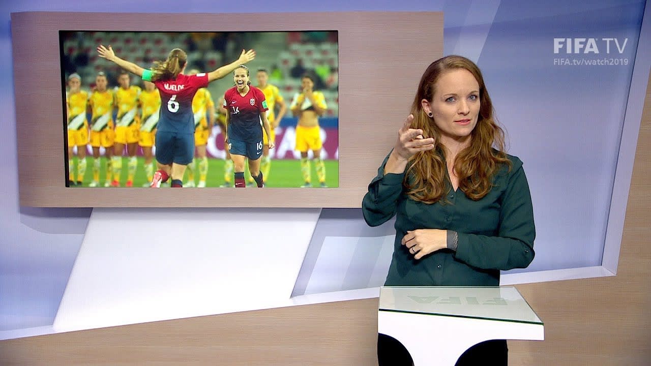 Matchday 15 - France 2019 - International Sign Language for the deaf and hard of hearing