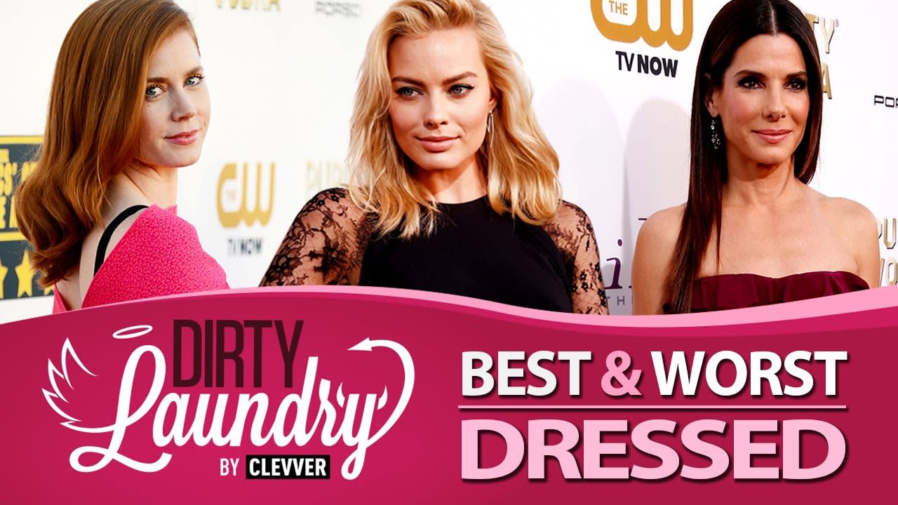 Best and Worst Dressed Critics Choice Movie Awards 2014 - Dirty Laundry