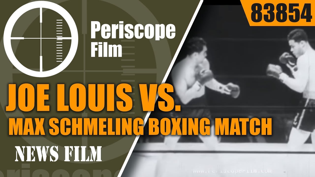 JOE LOUIS "BROWN BOMBER" VS. MAX SCHMELING BOXING MATCHES 83854