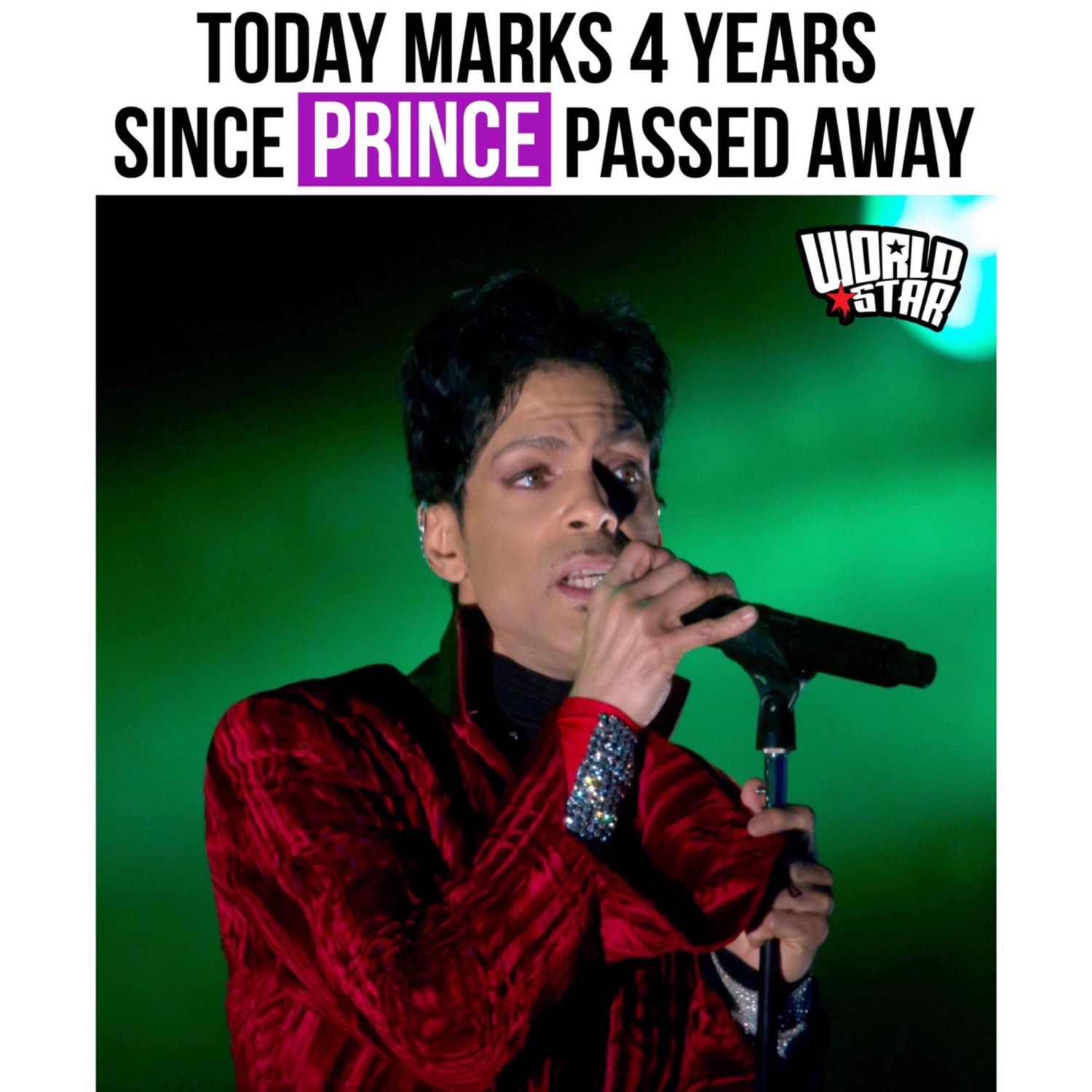 Today’s marks 4 years since Prince passed away. Our thoughts and prayers continue to be with his family and friends. Comment your favorite song of his below! 🙏💜
