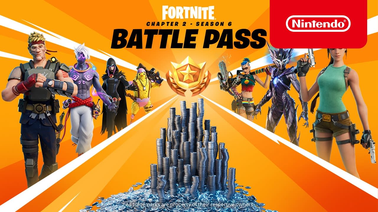 Fortnite Chapter 2 - Season 6 Battle Pass Trailer - Nintendo Switch