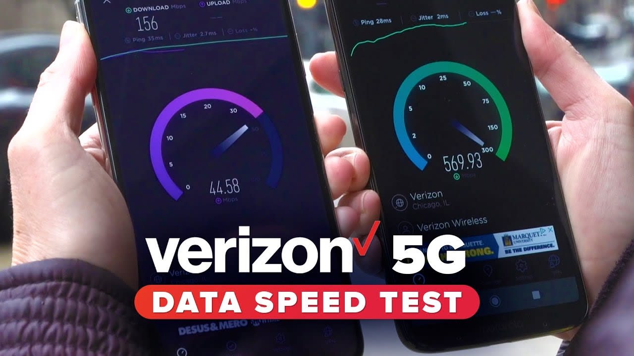 Verizon's new 5G data speed tests are off to a rocky start