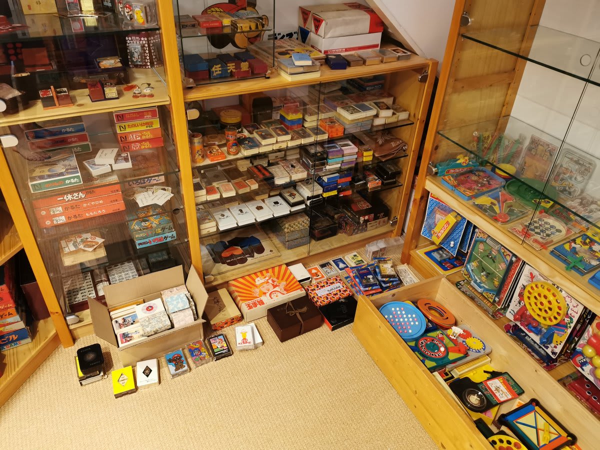 The display cabinet housing Nintendo playing cards has become severly crowded. Working on new way to showcase these. Stay tuned...
