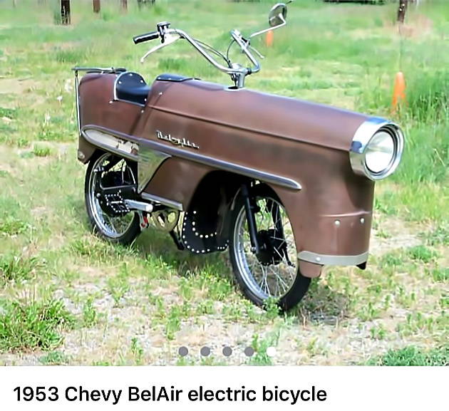 1953 electric bike 😂