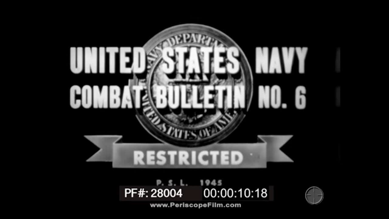 U.S. NAVY RESTRICTED COMBAT BULLETIN #6 KAMIKAZES BAKA BOMB BATTLE OF NAHA POST V-E DAY 28004