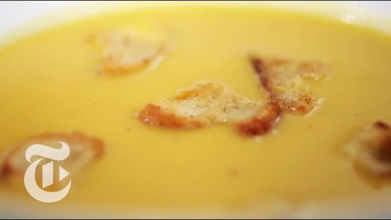 André Soltner's Pumpkin Soup | The New York Times
