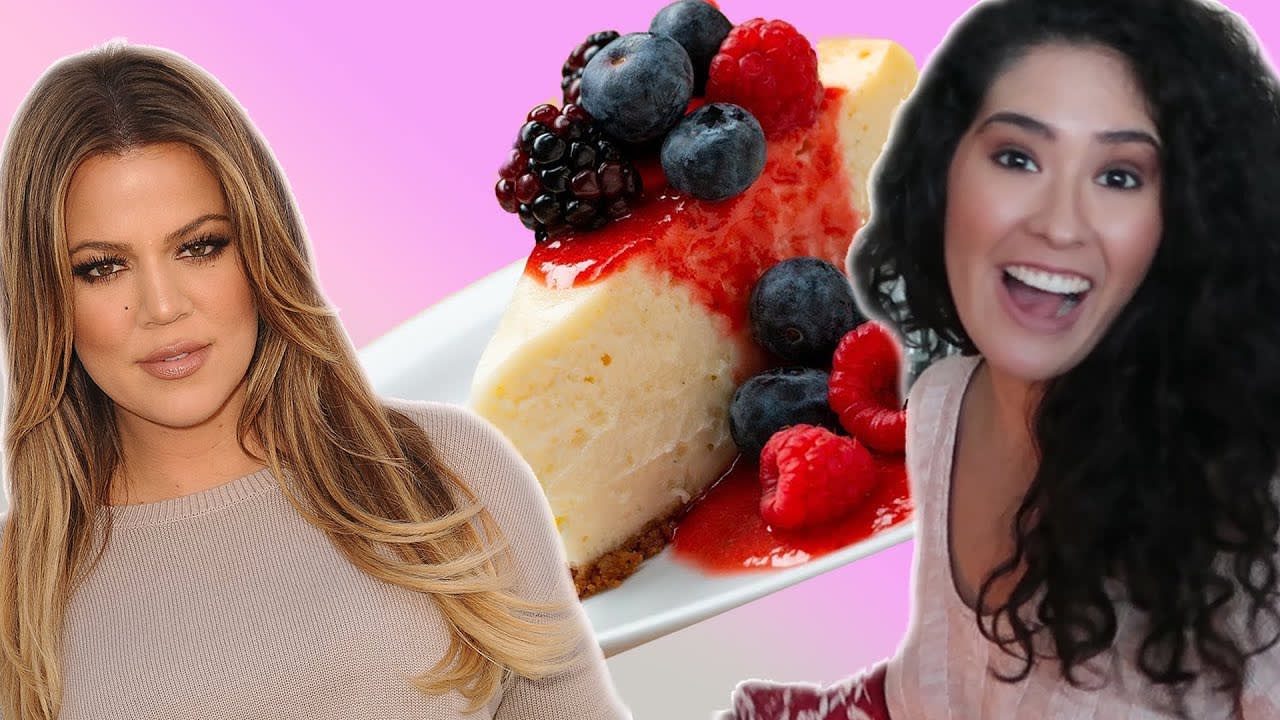 We Tried Making Khloé Kardashian's Holiday Cheesecake