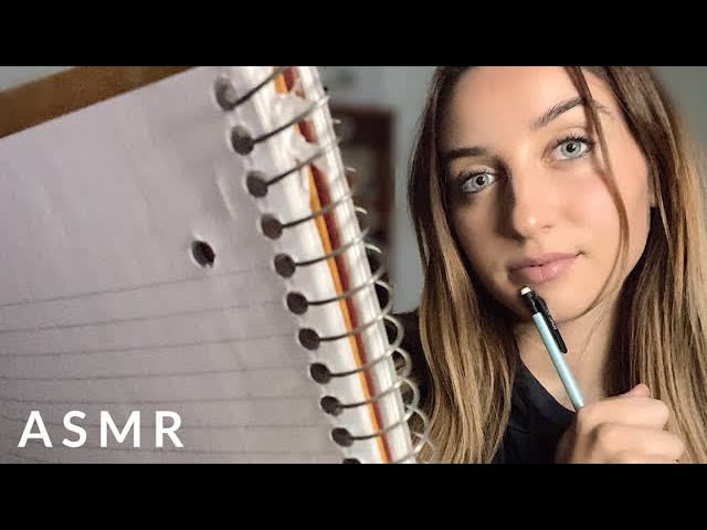ASMR Drawing Your Face Roleplay