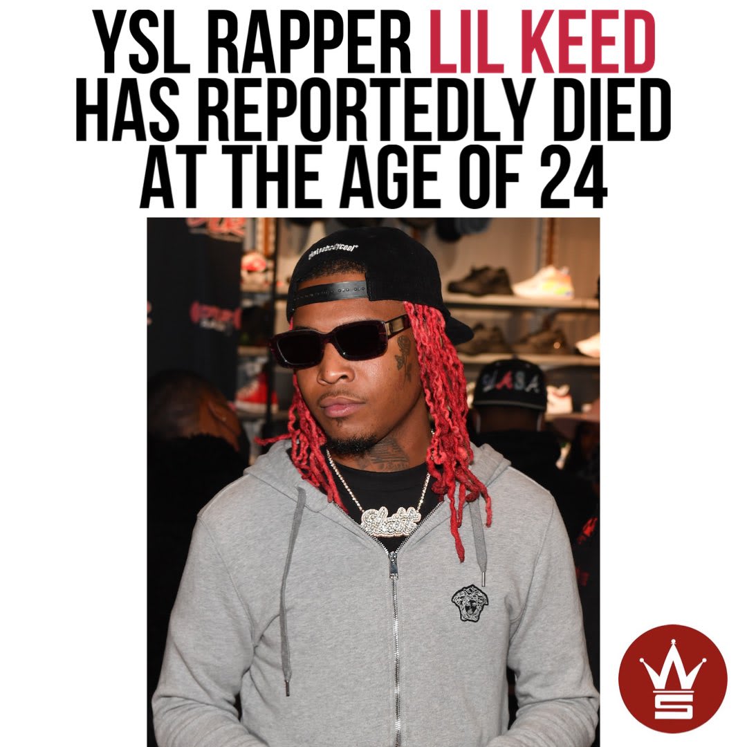 According to reports, YSL rapper LilKeed has died at the age of 24. Our thoughts and prayers go out to his family and friends. 🙏