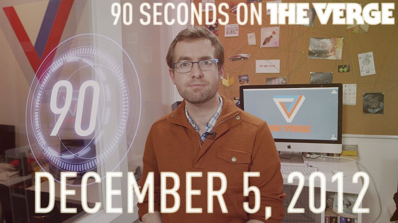 Instagram, Mars, and more - 90 Seconds on The Verge: Wednesday, December 5, 2012
