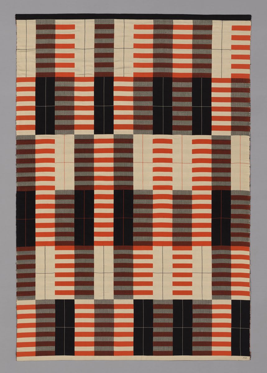 Following the school’s forced closure in 1933, the Bauhaus went on to have a wide-reaching impact on American art. Explore the influence of this acclaimed German art school, on its centenary, in the exhibition "Weaving beyond the Bauhaus." LEARN MORE—https://t.co/eh27vgpXlU