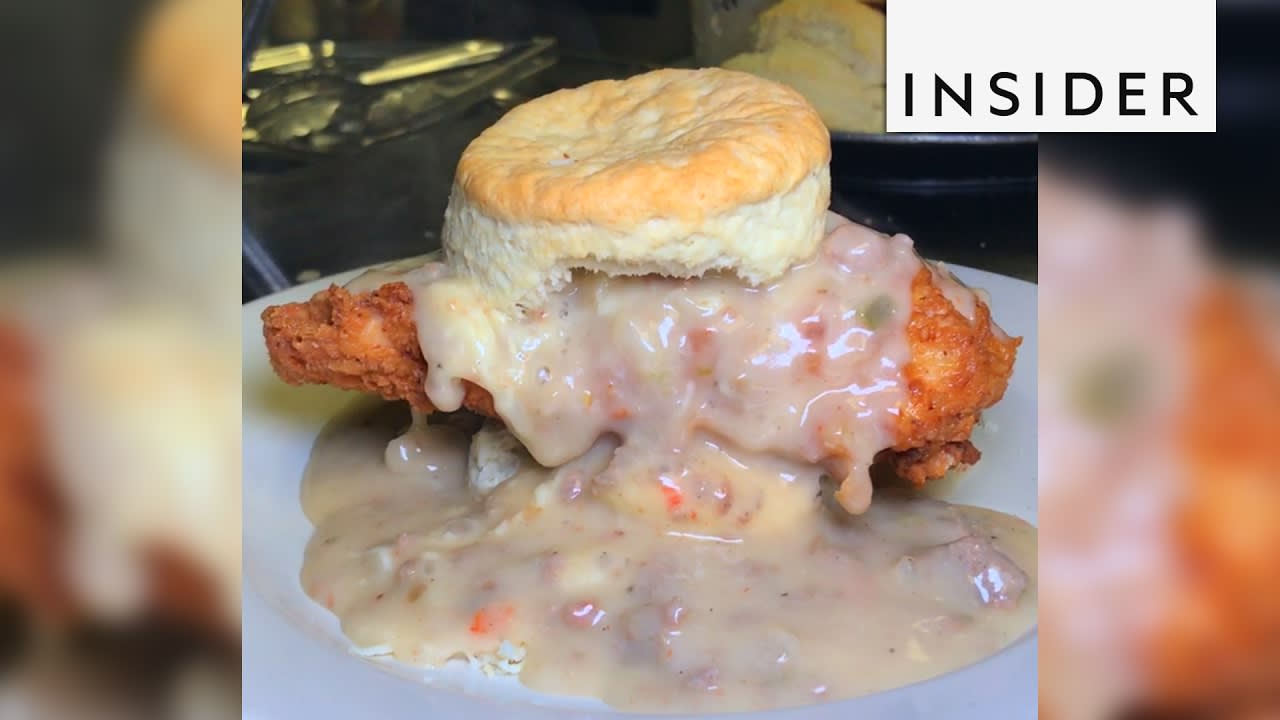Feast your eyes on the Charleston Nasty Biscuit