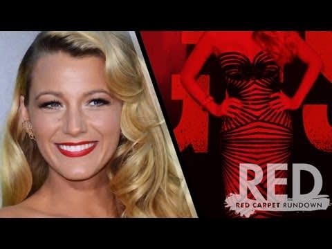Blake Lively Bombshell at the Savages Premiere!