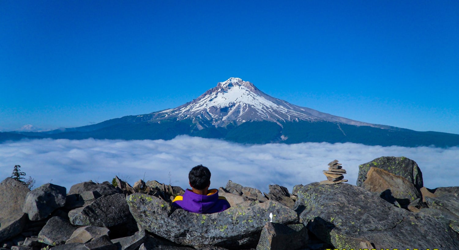 If you can't avoid the storm, climb above it. Mother nature will reward you with the best views from her own front row seat, as I calmly learned myself at Mt Hood wilderness, Mt Hood, Oregon, USA