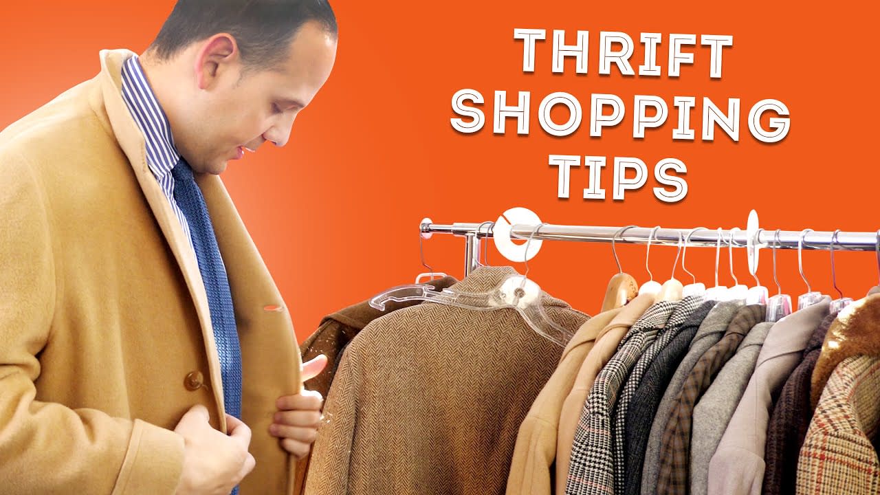 Vintage Menswear: 25 Tips & Tricks for Thrift Store Shopping