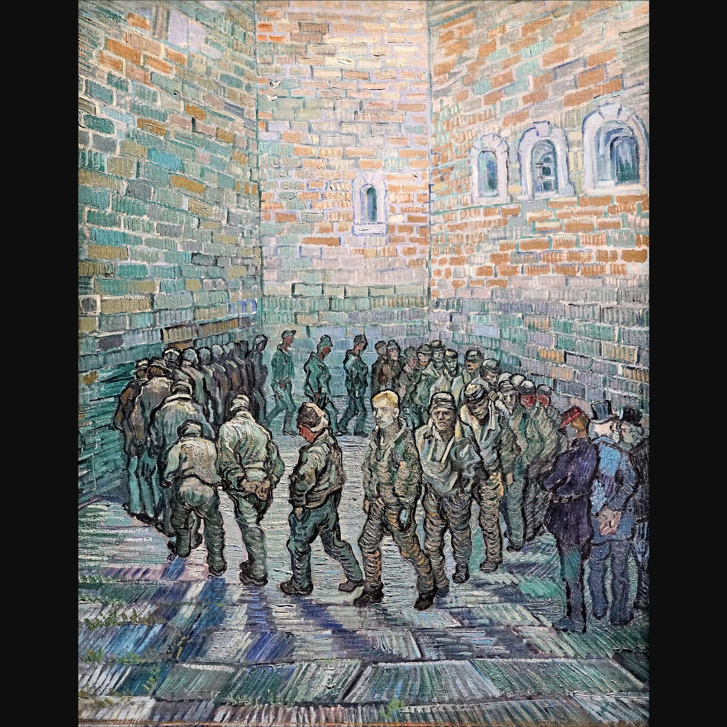 Vincent van Gogh, Prisoners' Round (after Gustave Doré), 1890