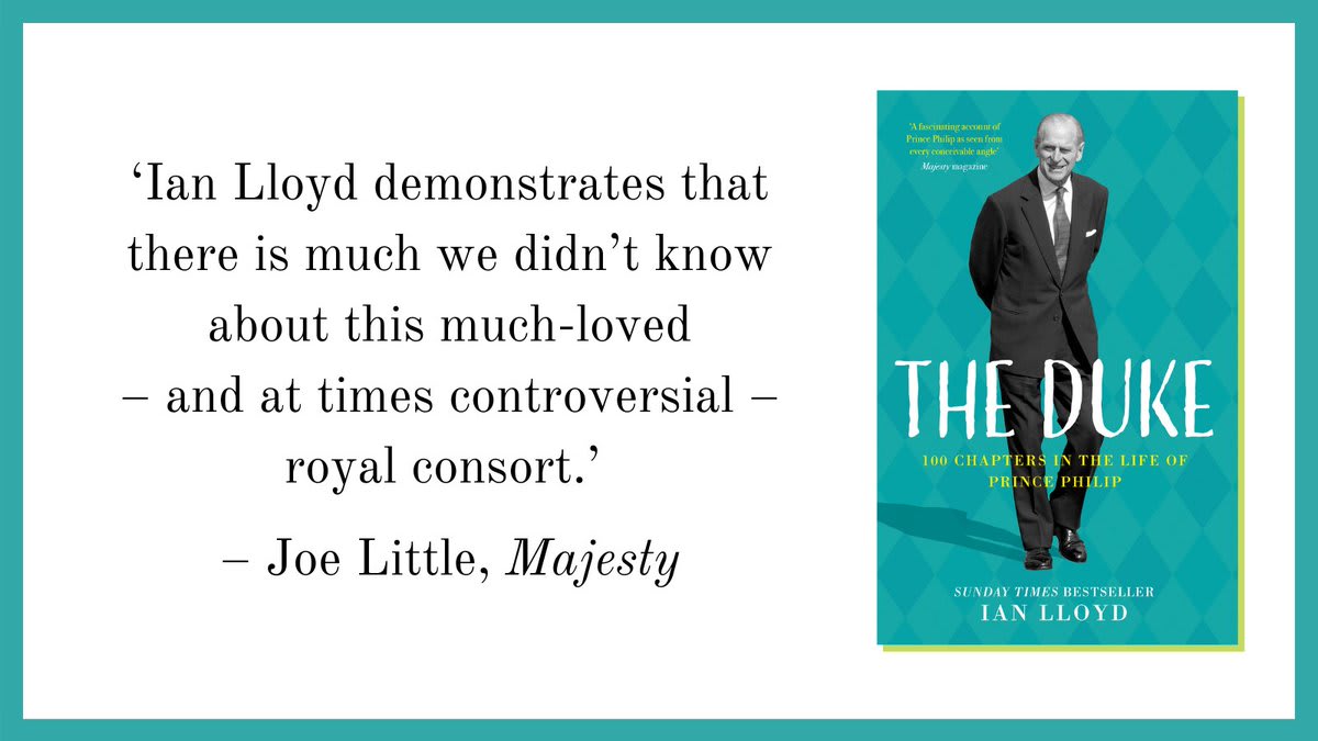 TheDuke: 100 Chapters in the Life of Prince Philip is available for pre-order at @AGreatReadUK or from your local bookshop: