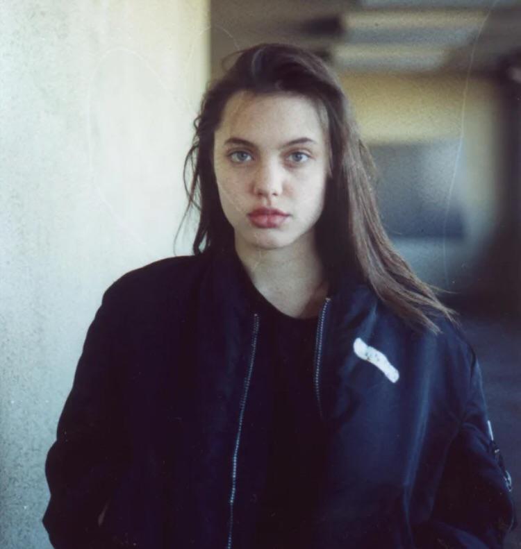 Angelina Jolie in the early ‘90s