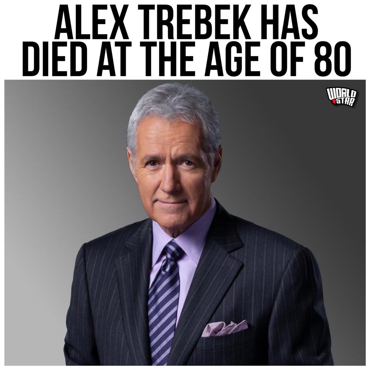 According to reports, AlexTrebek, host of the game show “Jeopardy” has passed away at the age of 80 after a battle with pancreatic cancer. Our thoughts and prayers are with his family and friends.