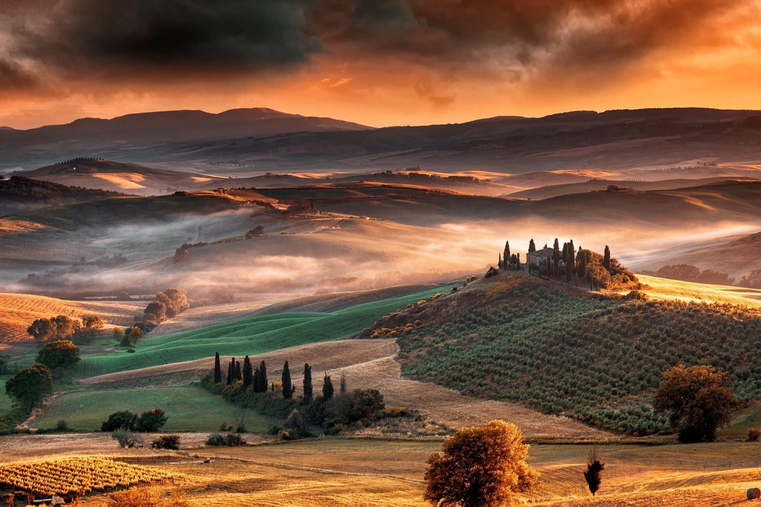 Tuscany, Italy (Photo credit to Hugo Allessandro)