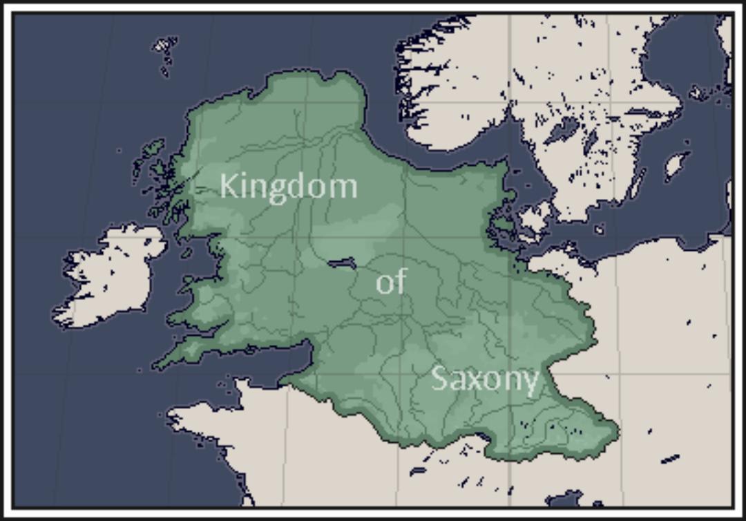 what if there was less north sea: "The kingdom of Saxony"