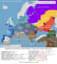 Maps of Neolithic and Bronze Age migrations in Europe and the Middle East